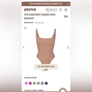 skims bodysuit